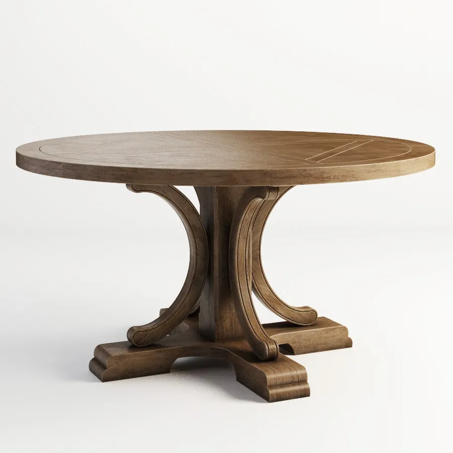 furniture – Gramercy Home – Alford round table 301.009-2N7 3D Model