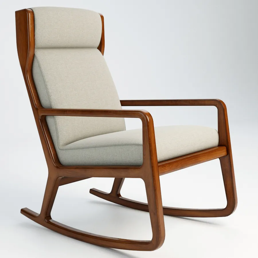 furniture – Gramercy home-Hartwell rocking chair 602.007-F05 3D Model