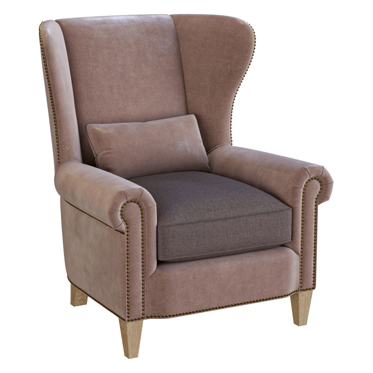 furniture – Gramercy Home – Malonne armchair 3D Model