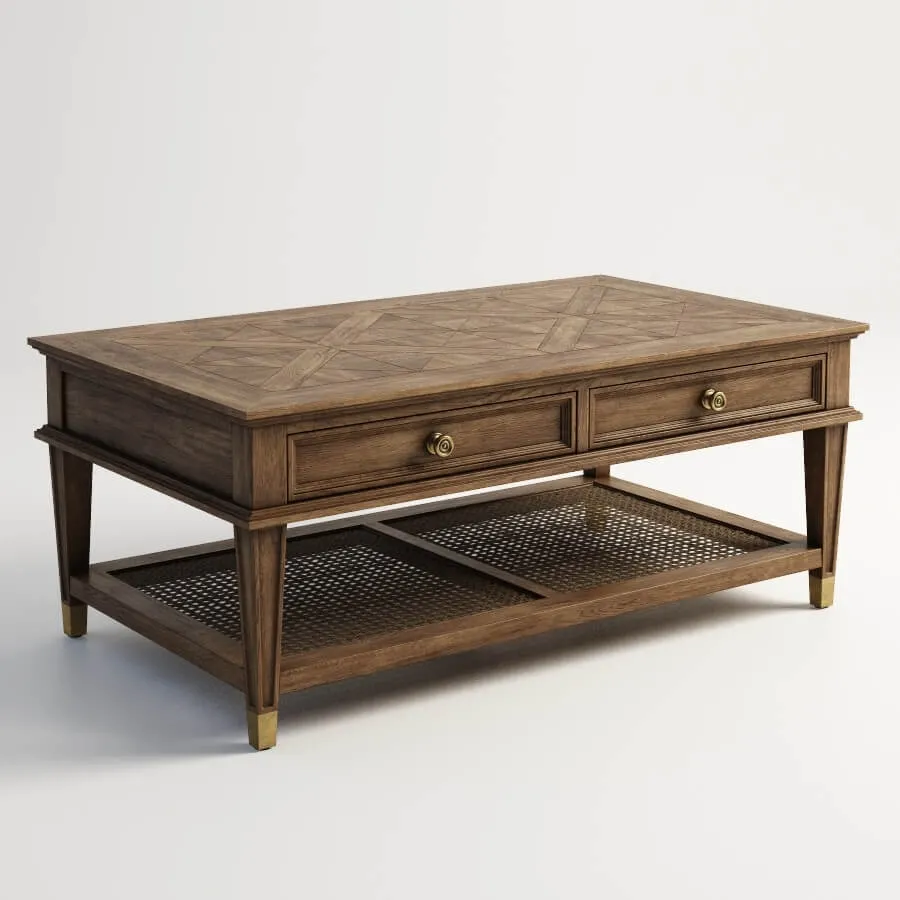 furniture – Gramercy Home – Monty coffee table 521.025-2N7 3D Model