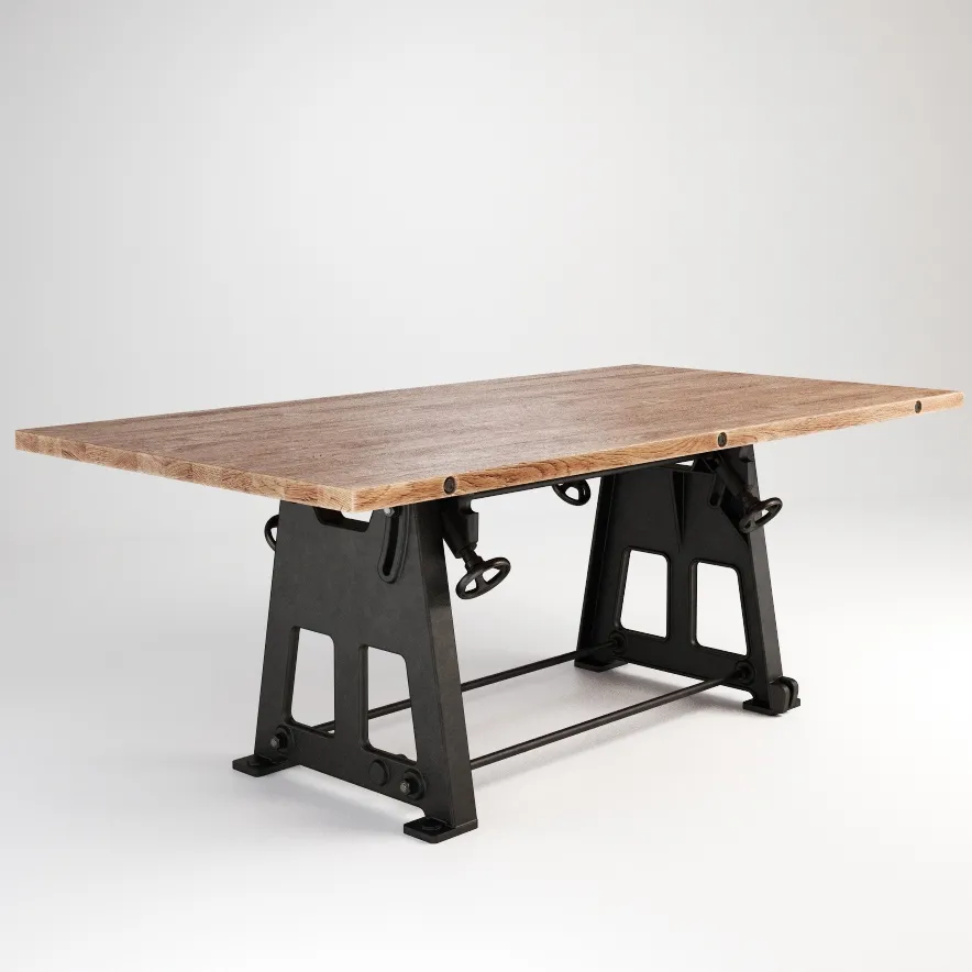 furniture – Gramercy Home  – Payton table  301.014-REC 3D Model