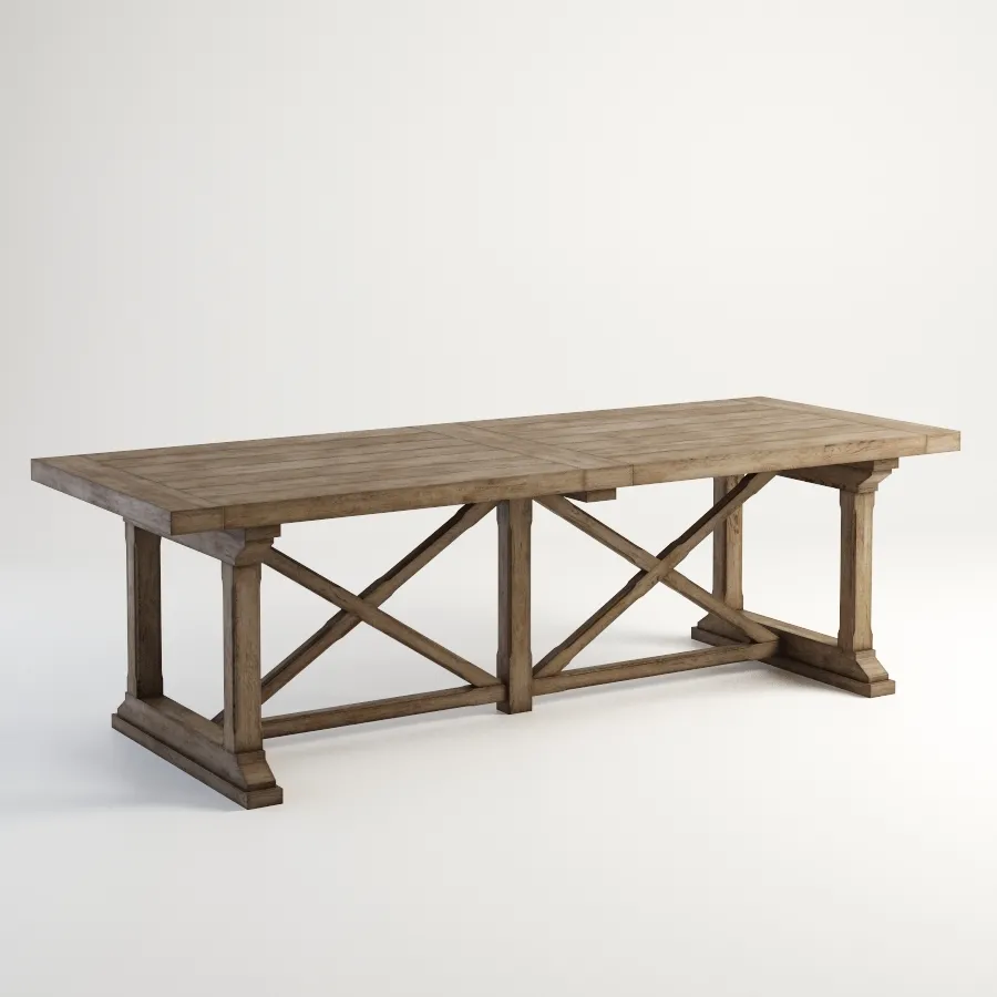 furniture – Gramercy Home  – Preston table 301.010-2N7 3D Model