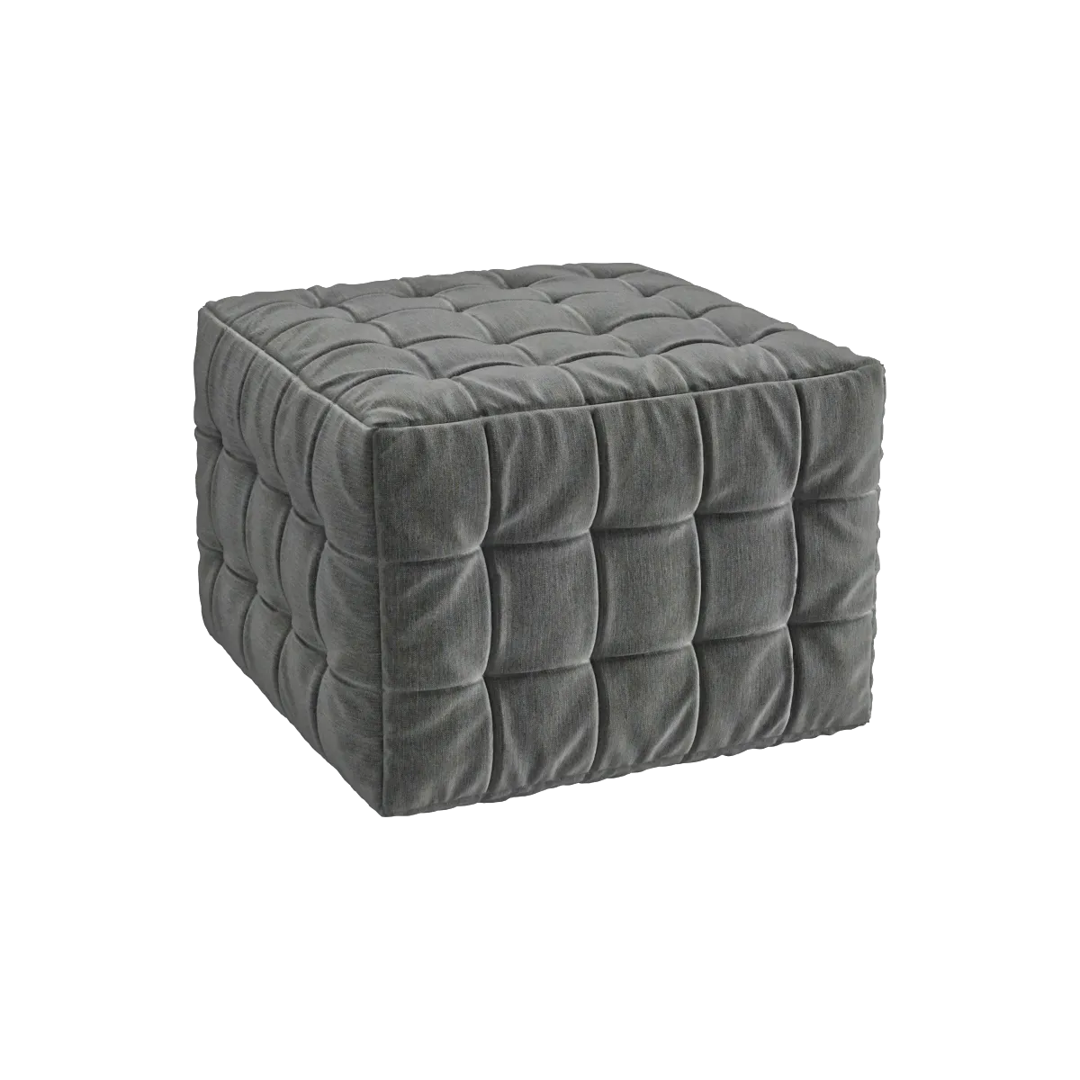 furniture – Gray pouf 3D Model furniture – Gray pouf 3D Model