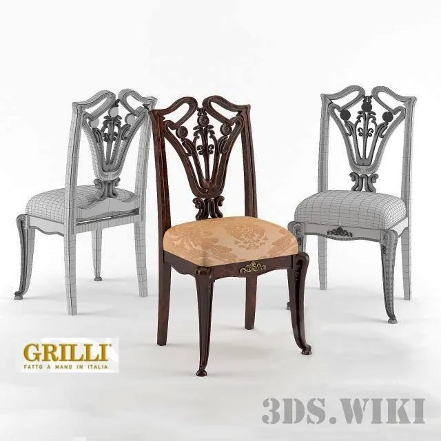 furniture – Grilli chair 3D Model