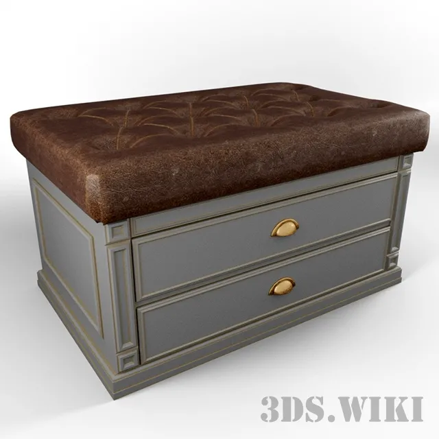 furniture – Hallway bench – Banquette 3D Model furniture – Hallway bench – Banquette 3D Model