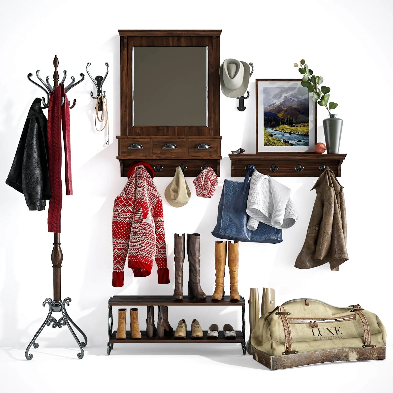 furniture – Hallway furniture 15 3D Model