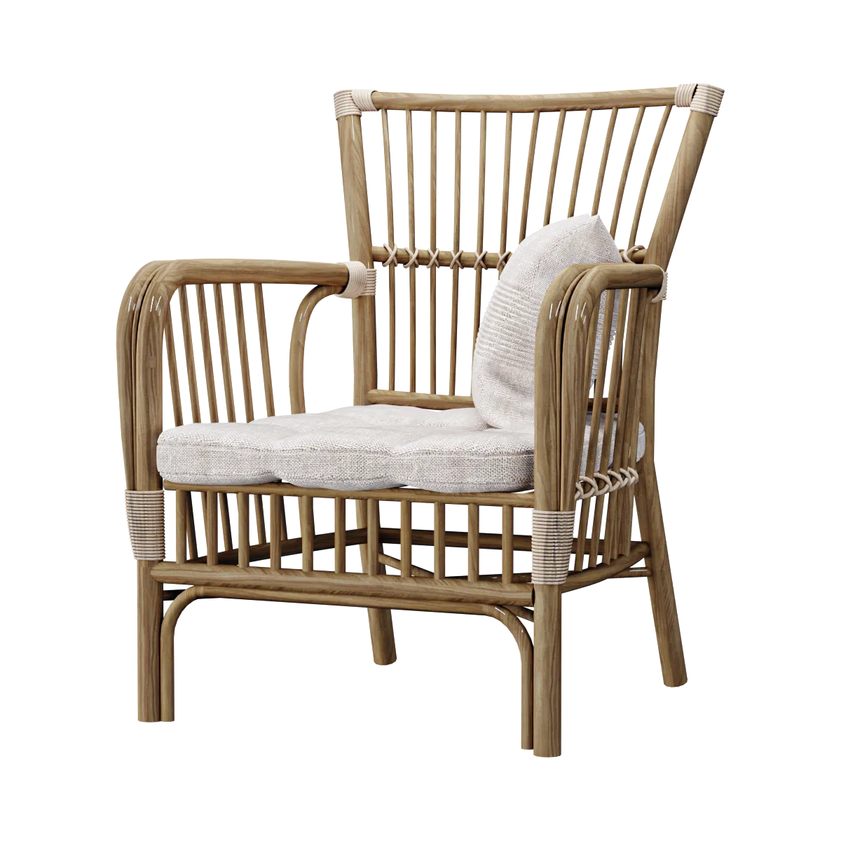 furniture – Hampton Bay armchair 3D Model