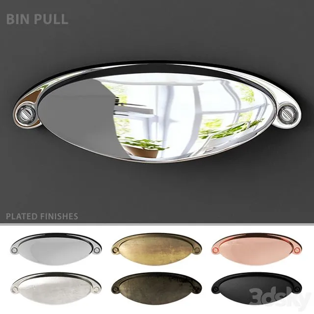 Furniture handle Nanz N 8682 3D Model Furniture handle Nanz N 8682 3D Model