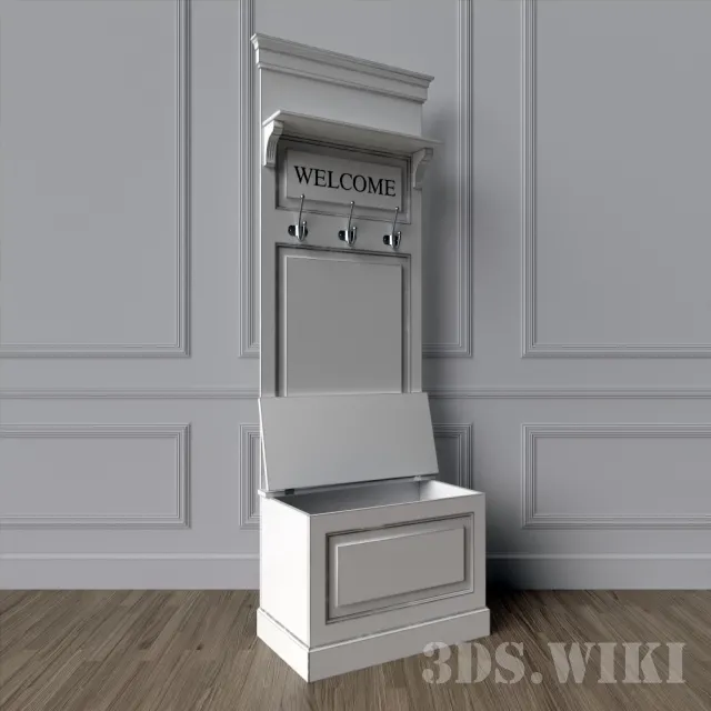 furniture – Hanger Véronique 3D Model furniture – Hanger Véronique 3D Model