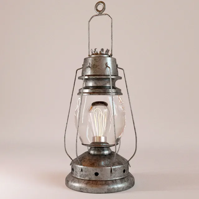 furniture – Hanging lantern 01 3D Model