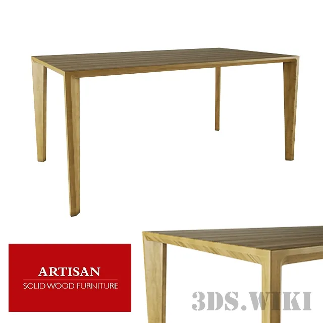 furniture – HANNY By Artisan table 3D Model