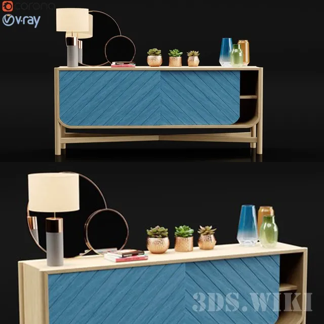 furniture – Harto Marius Sideboard 3D Model furniture – Harto Marius Sideboard 3D Model
