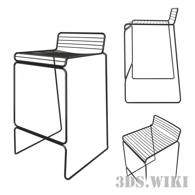 furniture – Hee Bar Stool 3D Model furniture – Hee Bar Stool 3D Model