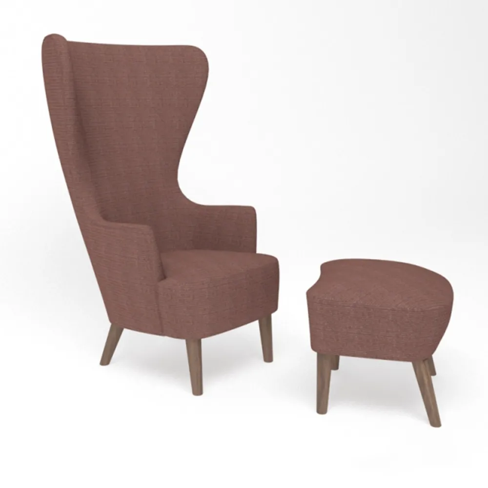 furniture – High back armchair 3D Model