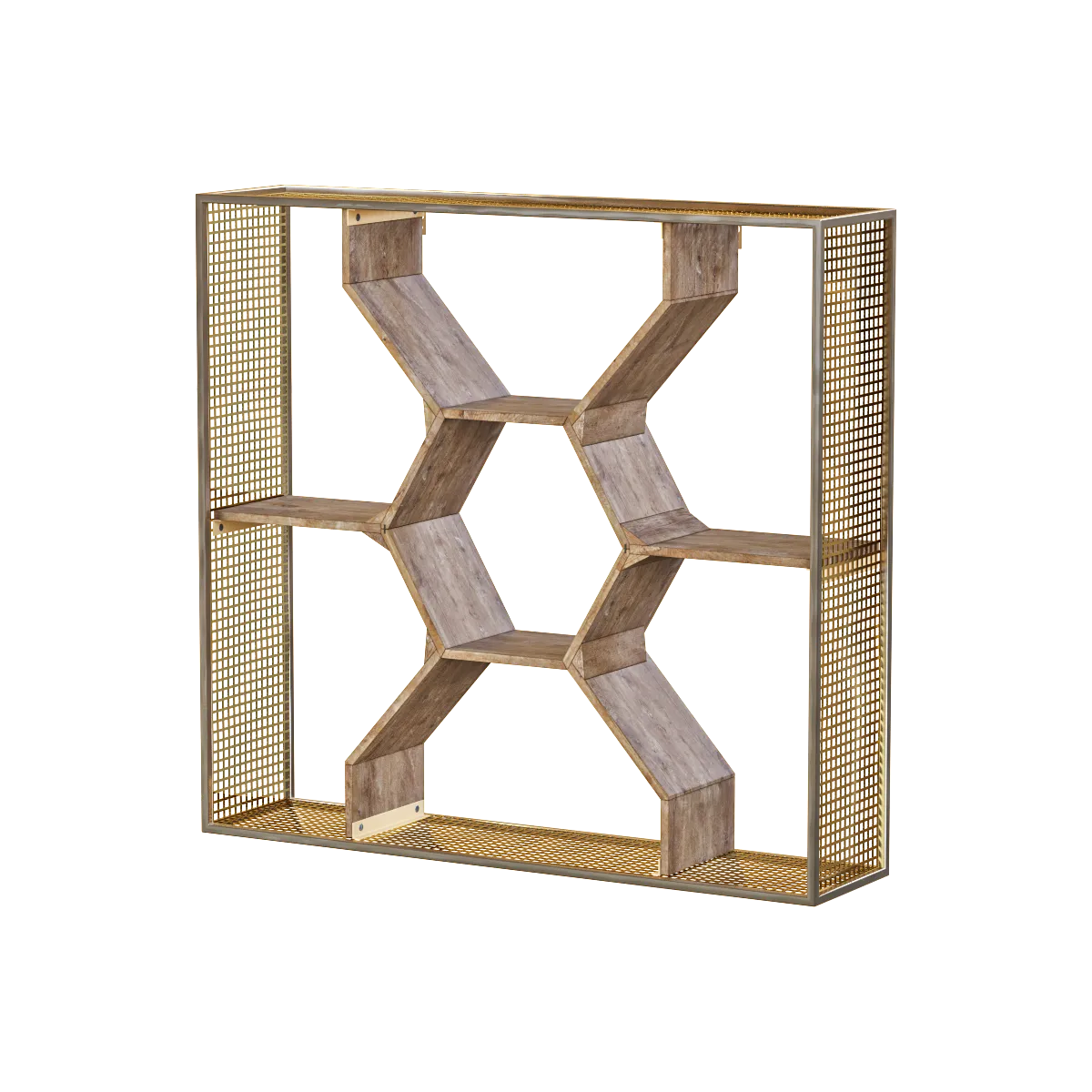 furniture – Honeycomb wall shelf 3D Model furniture – Honeycomb wall shelf 3D Model