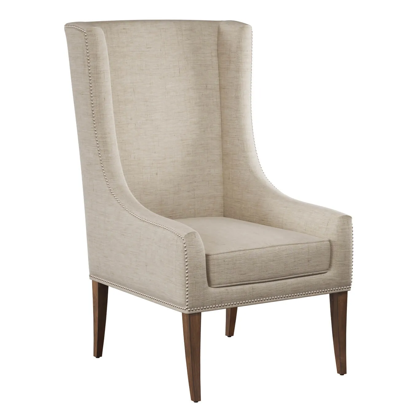furniture – Hooker Furniture Linosa Linen Accent chair 3D Model