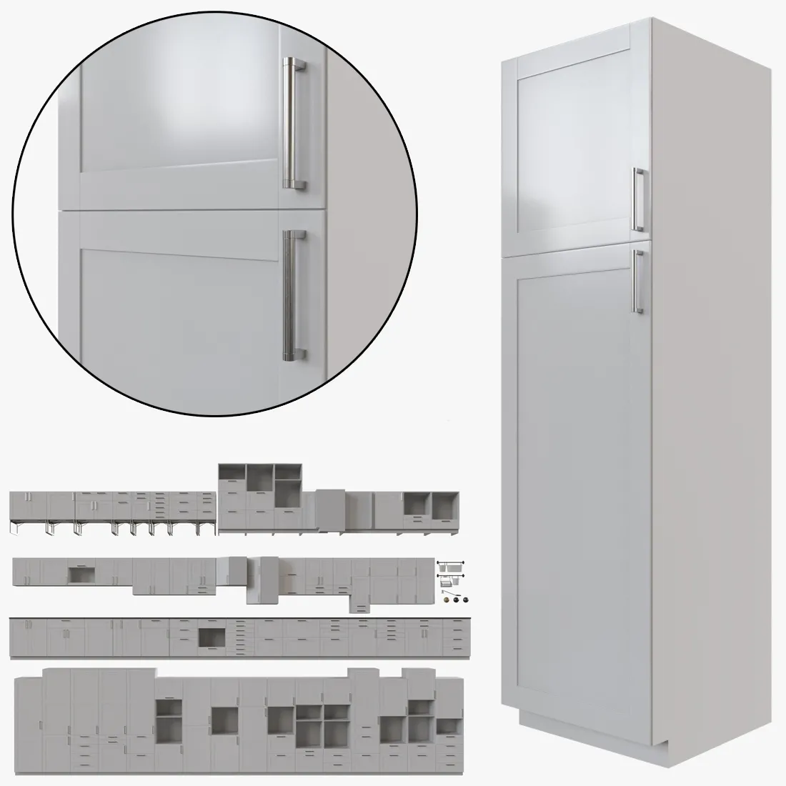 furniture – IKEA Savedal 3D Model