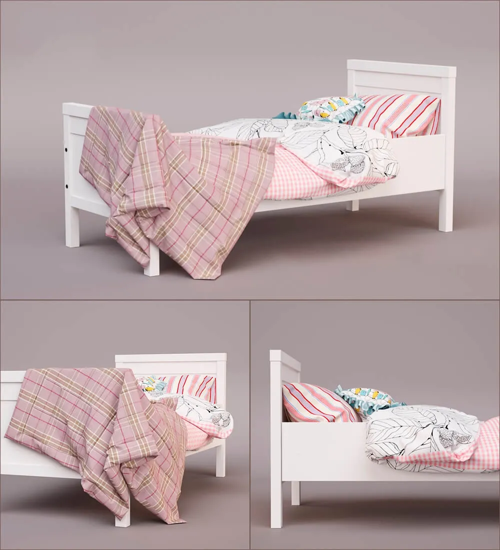 furniture – Ikea Sundvik bed 3D Model