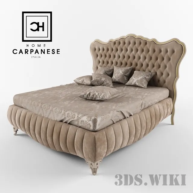 furniture – Italian bed Carpanese Home 3D Model furniture – Italian bed Carpanese Home 3D Model