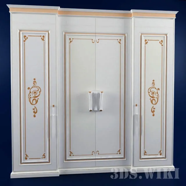 furniture – Italian wardrobe Lanpas (Tivoli) 3D Model
