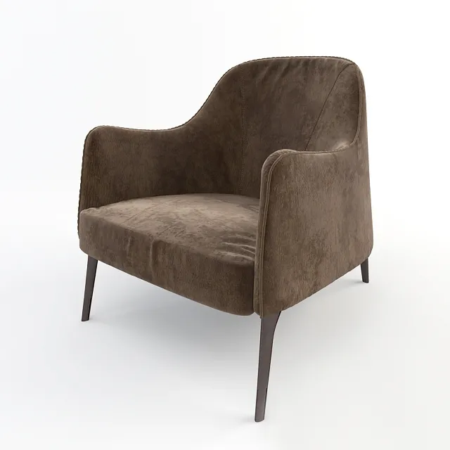 furniture – Jackie bergere armchair 3D Model