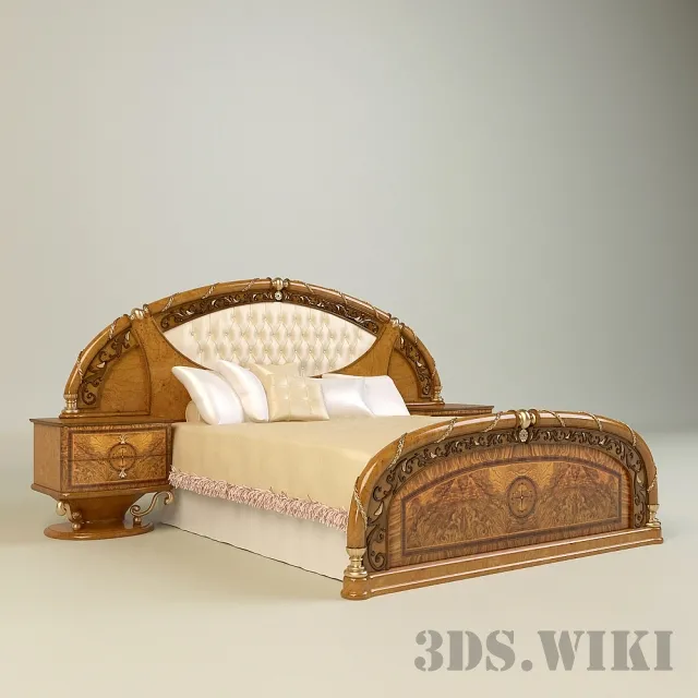 furniture – Jasmine Valderamobili bed 3D Model furniture – Jasmine Valderamobili bed 3D Model