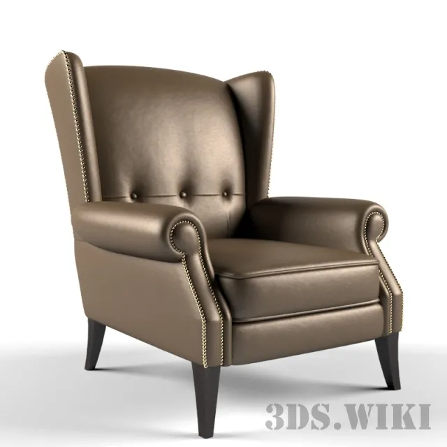 furniture – Jeremy armchair 3D Model