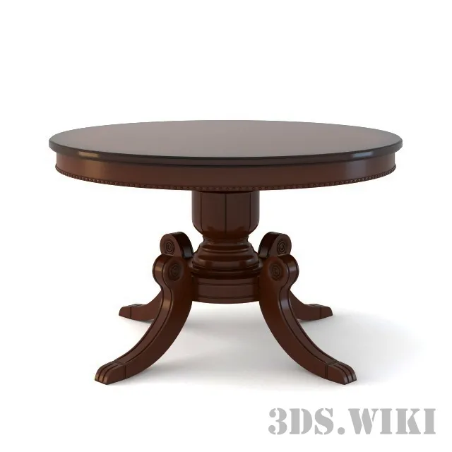 furniture – JF-886 round table 3D Model