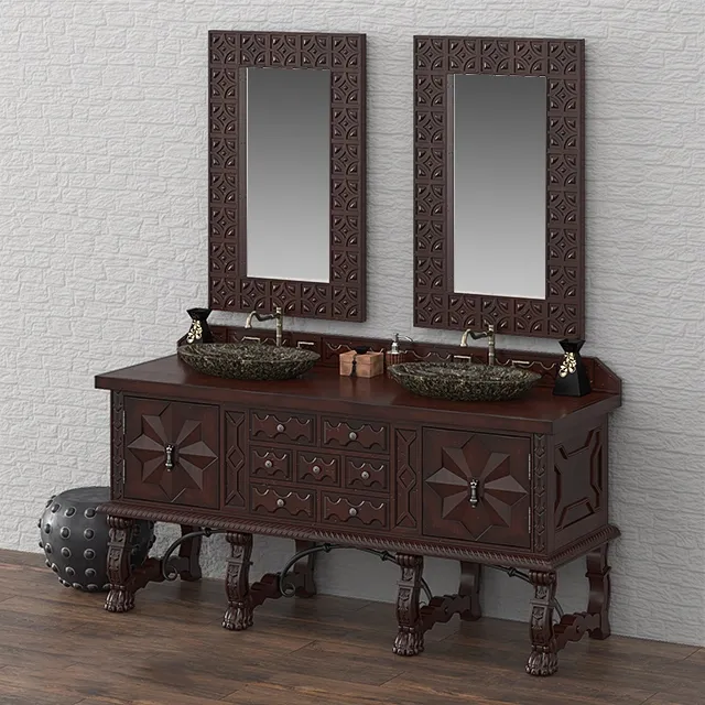 furniture – JMF Balmoral chest of drawer 3D Model furniture – JMF Balmoral chest of drawer 3D Model