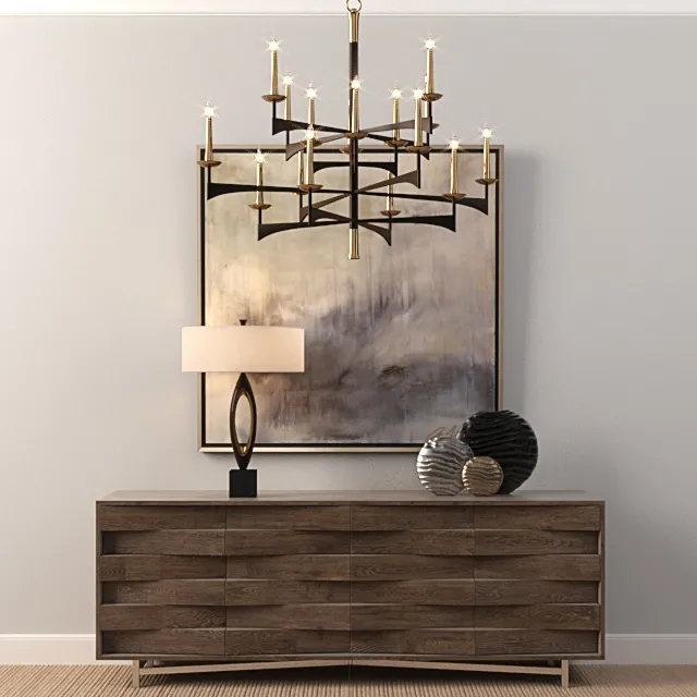 furniture – John Richard decorative set 1 3D Model furniture – John Richard decorative set 1 3D Model