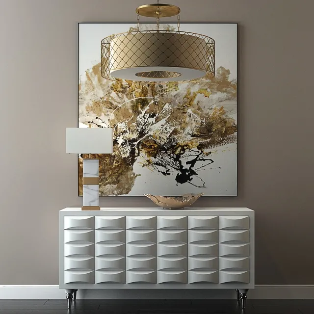 furniture – John Richard sideboard 57 3D Model furniture – John Richard sideboard 57 3D Model