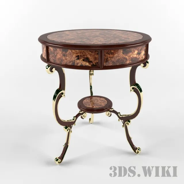 furniture – Jonathan Charles Fine Furniture Pedestal Table 3D Model