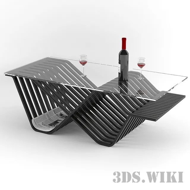 furniture – Juana coffee table 3D Model