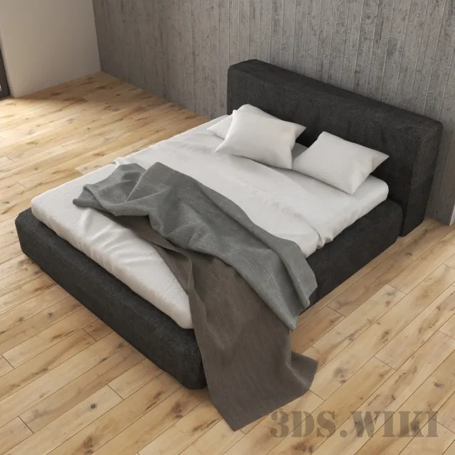 furniture – Jupiter slim bed 3D Model