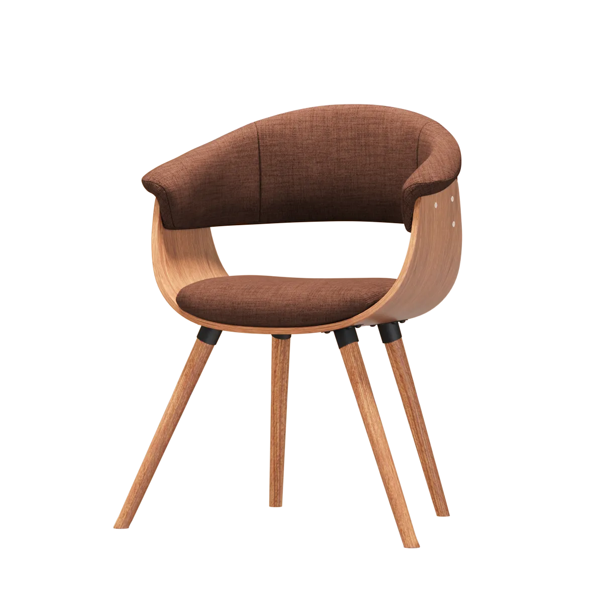 furniture – Kare chair Monaco Schoko 3D Model