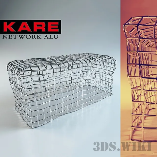 furniture – KARE / Network Alu 3D Model furniture – KARE / Network Alu 3D Model
