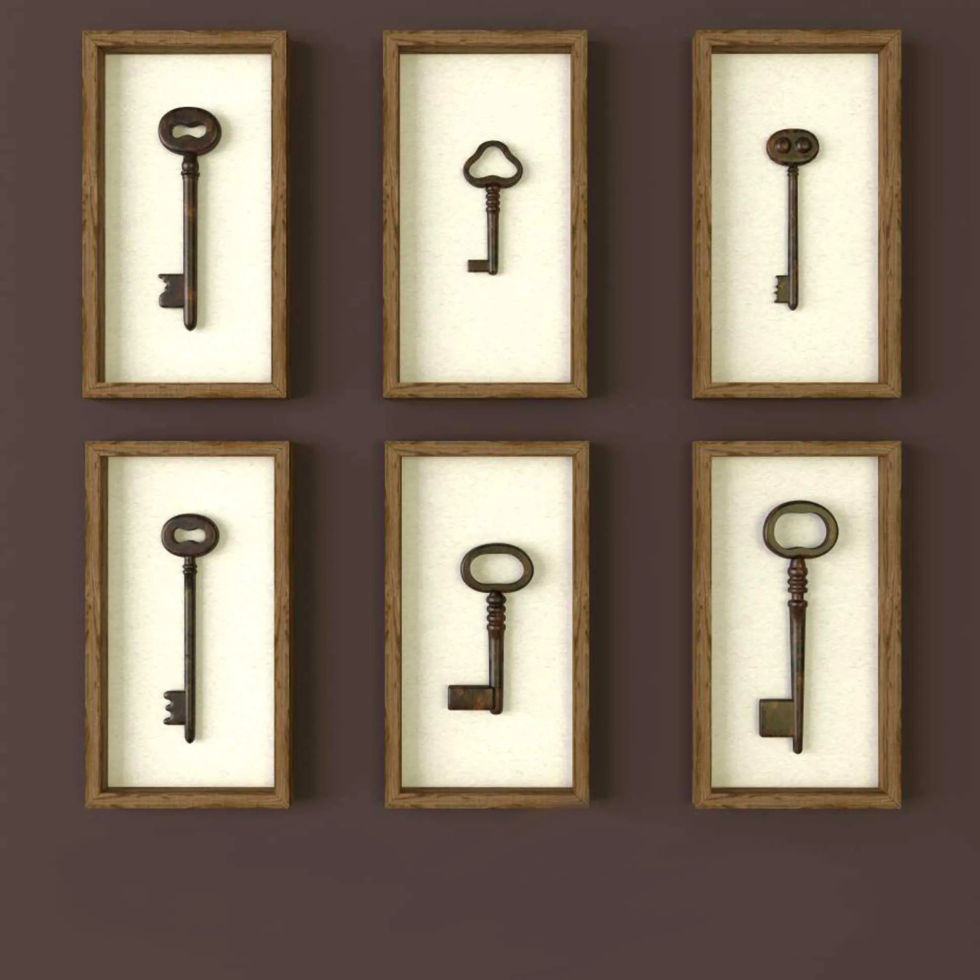 furniture – Keys collection 01 3D Model