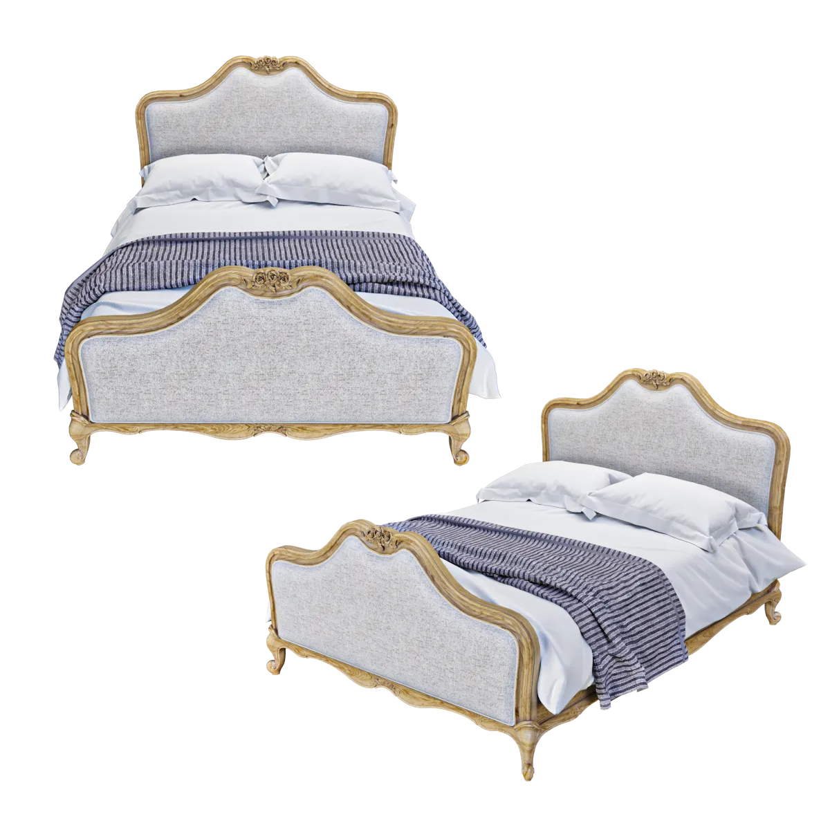 furniture – King-size bed 3D Model furniture – King-size bed 3D Model