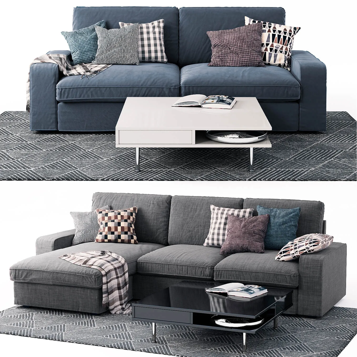 furniture – Kivik sofa 3D Model