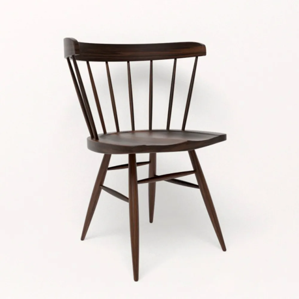 furniture – Knoll Wooden Chair 3D Model