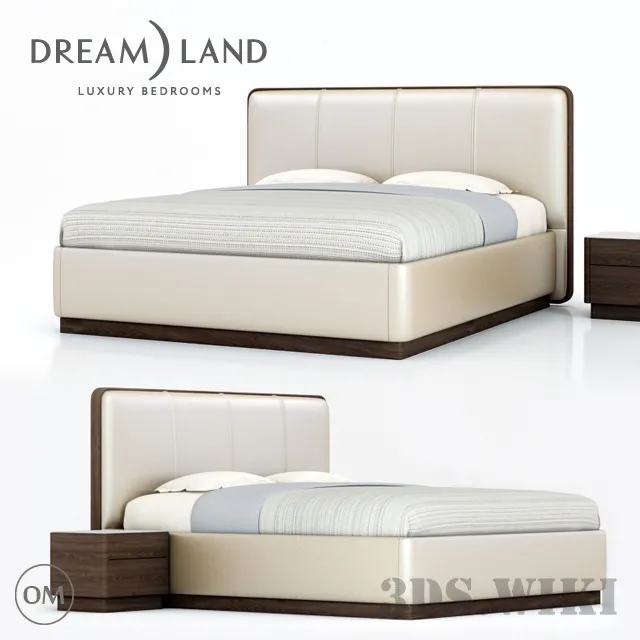 furniture – Lakona bed – Dream Land 3D Model