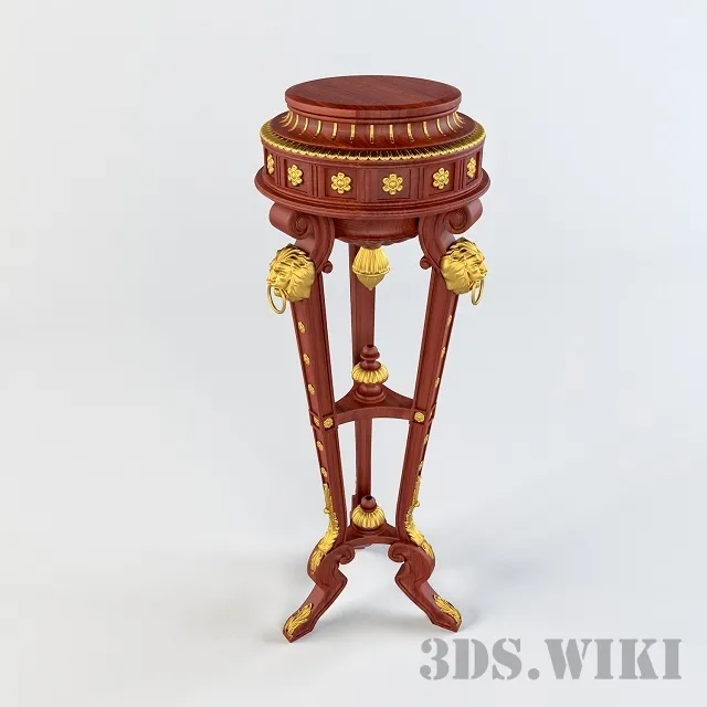 furniture – Lamp table 3D Model