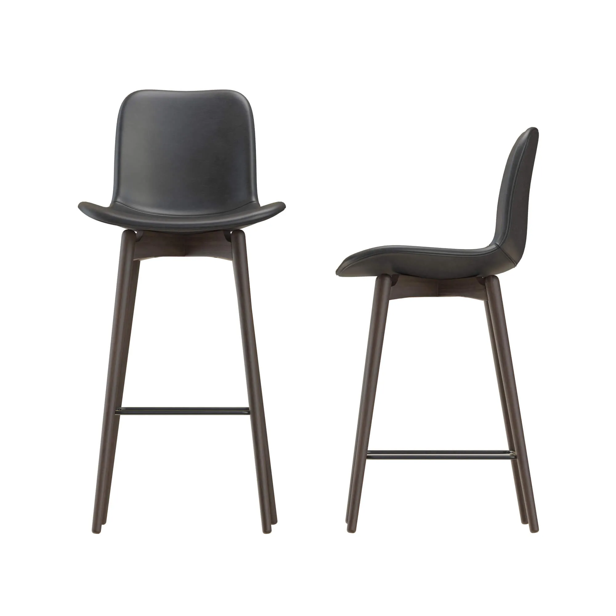 furniture – Langue leather bar chair 07 3D Model