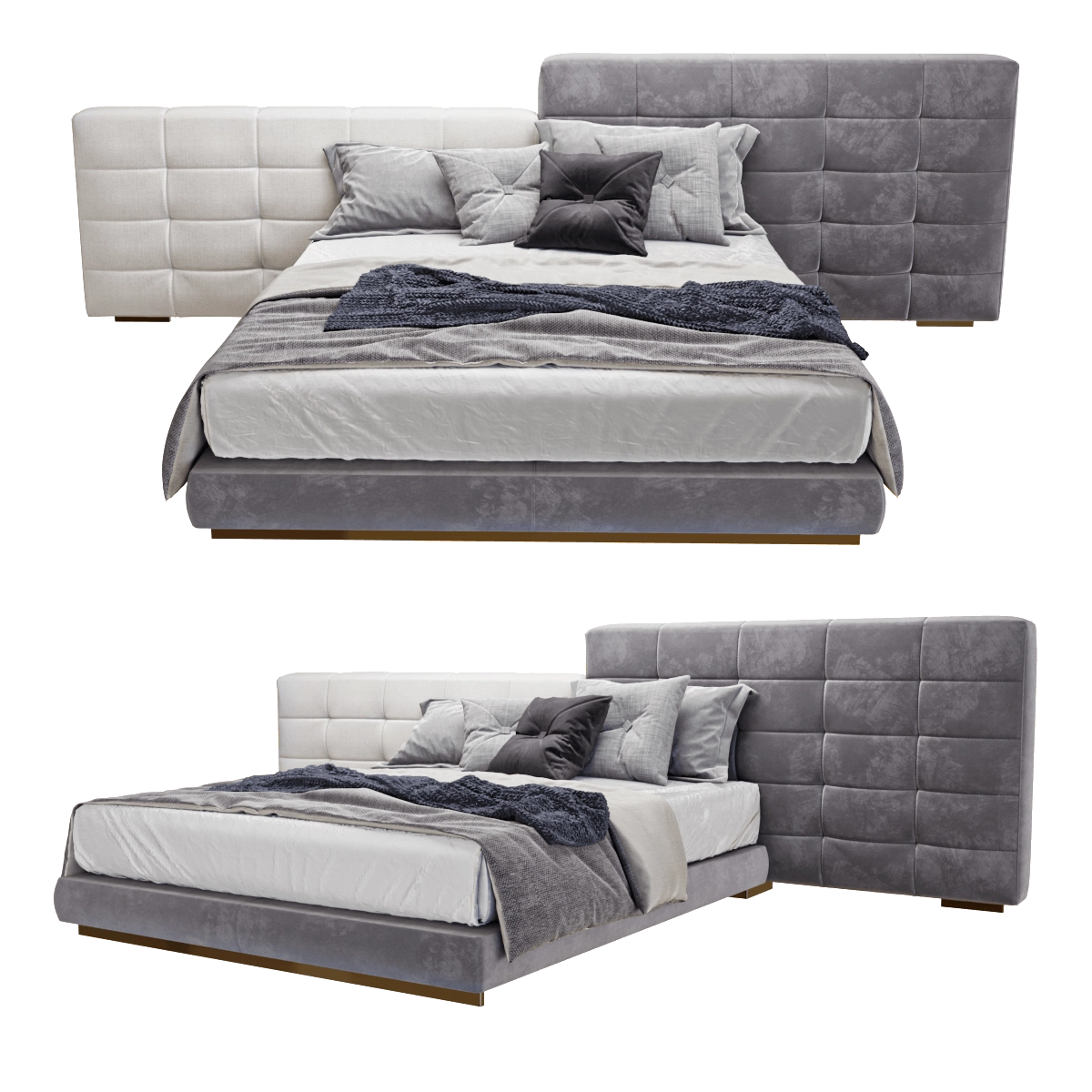 furniture – Lawrence bed 3 3D Model furniture – Lawrence bed 3 3D Model