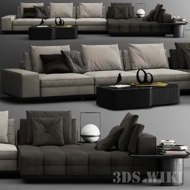 furniture – Lawrence sofa 3D Model