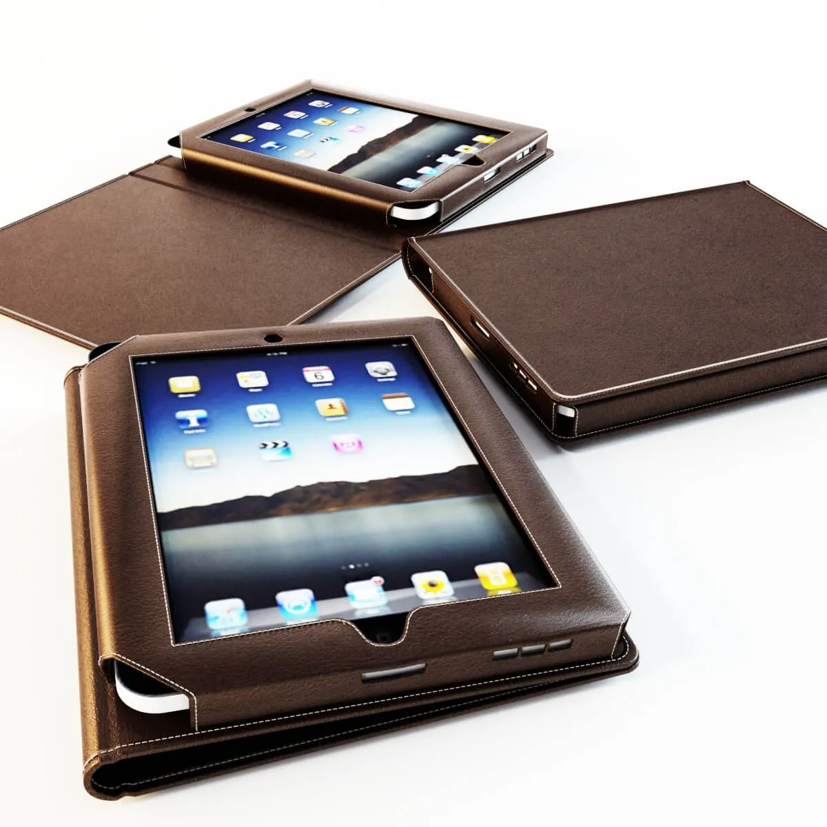 furniture – Leather cover for iPad 3D Model