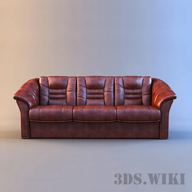 furniture – Leather sofa Alaska 3D Model furniture – Leather sofa Alaska 3D Model