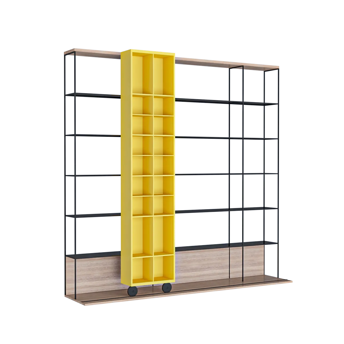 furniture – Literatura Open bookcase 2 3D Model