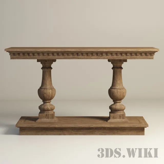 furniture – Living room console table BALMA CONSOLE TABLE 3D Model