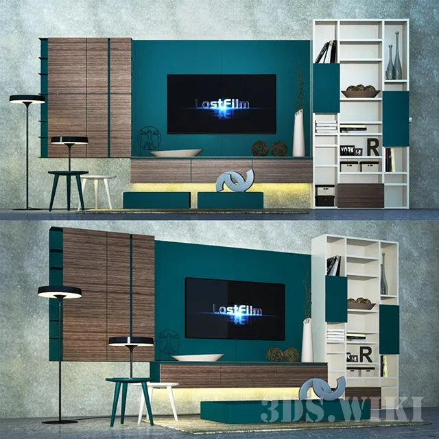 furniture – Living room set from Novamobili 3D Model furniture – Living room set from Novamobili 3D Model